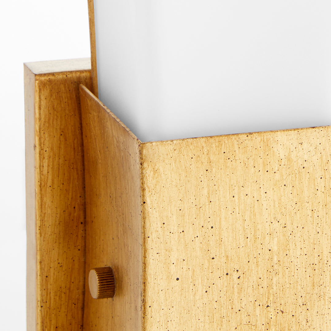 AYALA 2 Light Sconce - Gold Leaf