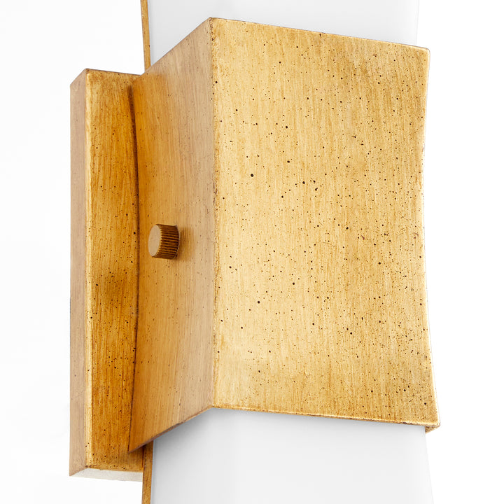 AYALA 2 Light Sconce - Gold Leaf