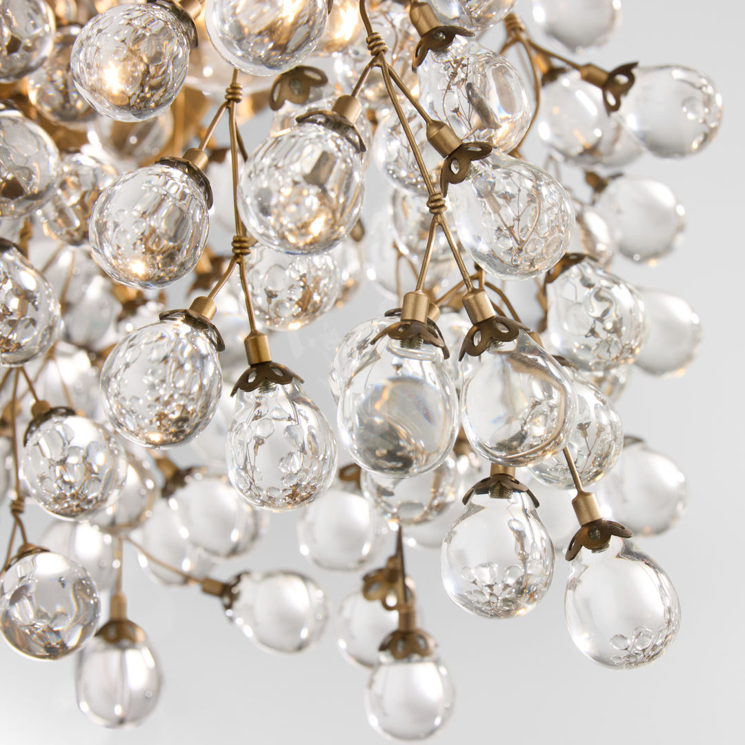 GLICINA 1 Light Wall Mount - Natural Brass