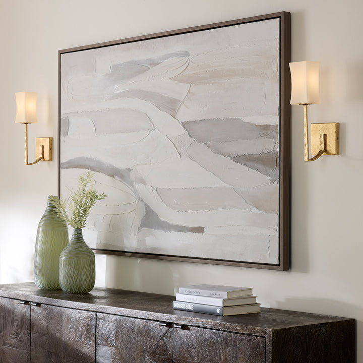 AYALA 1 Light Wall Mount - Gold Leaf