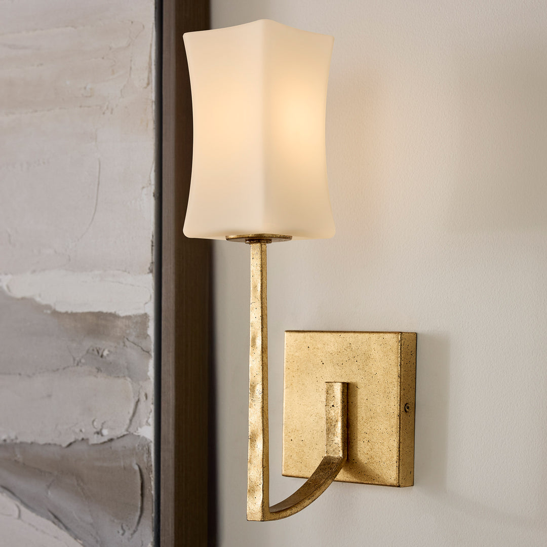AYALA 1 Light Wall Mount - Gold Leaf