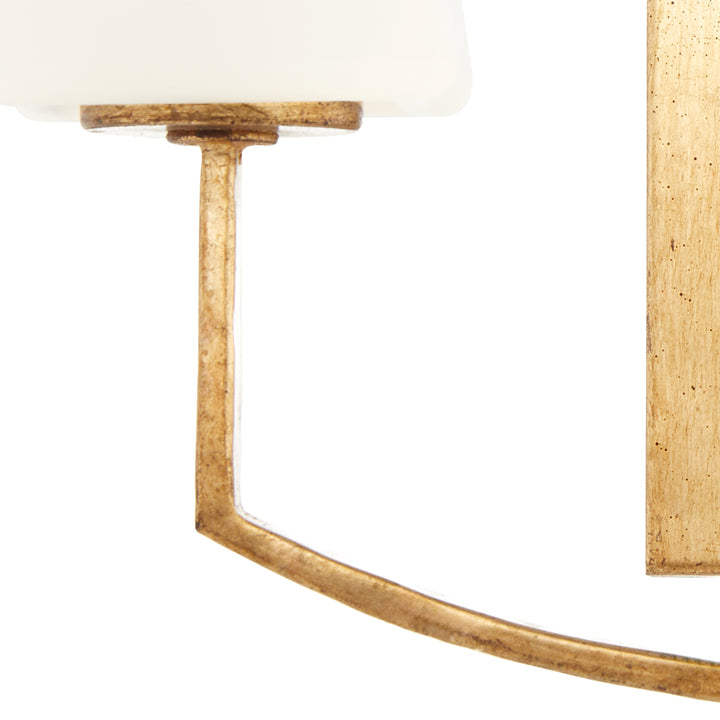 AYALA 2 Light Wall Mount - Gold Leaf