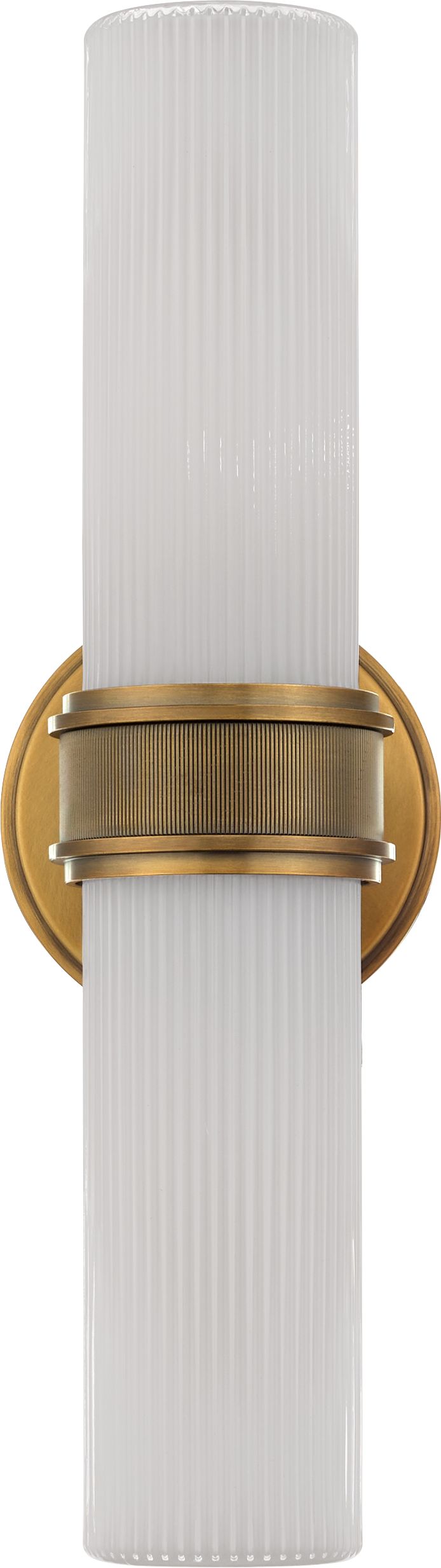 CANTERBURY 2 Light Sconce - Brushed Brass