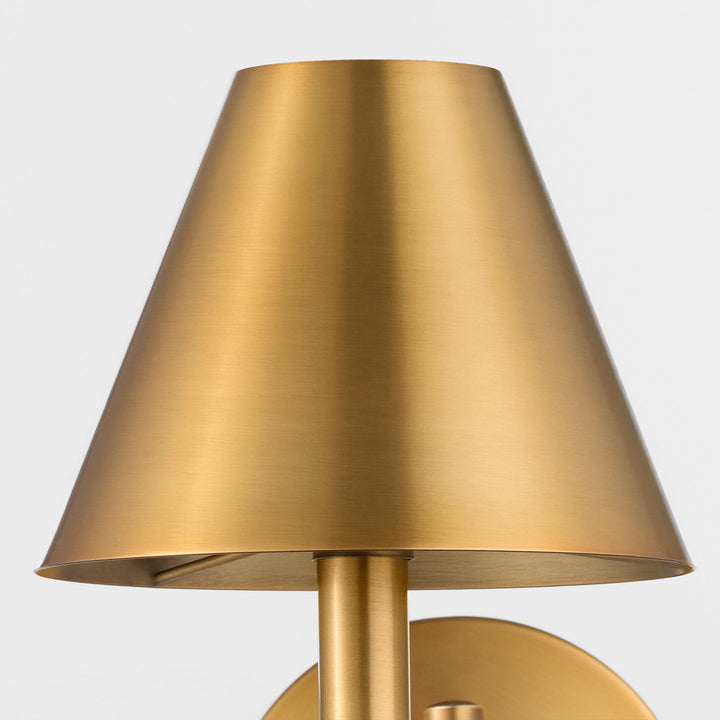 WALTZ 1-Light Swing-Arm Lamp - Brushed Brass