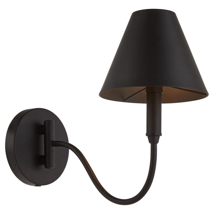WALTZ 1-Light Swing-Arm Lamp - Matte Black