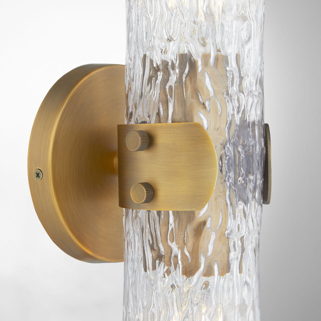MERIAM 2-Light Sconce - Brushed Brass