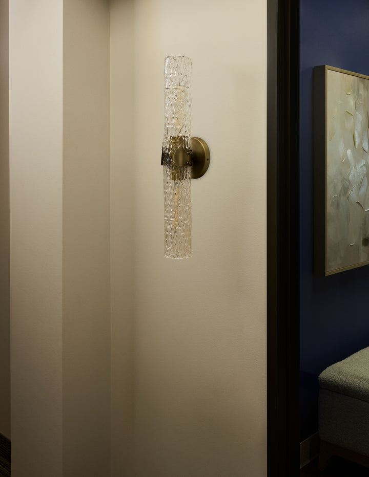 MERIAM 2-Light Sconce - Brushed Brass
