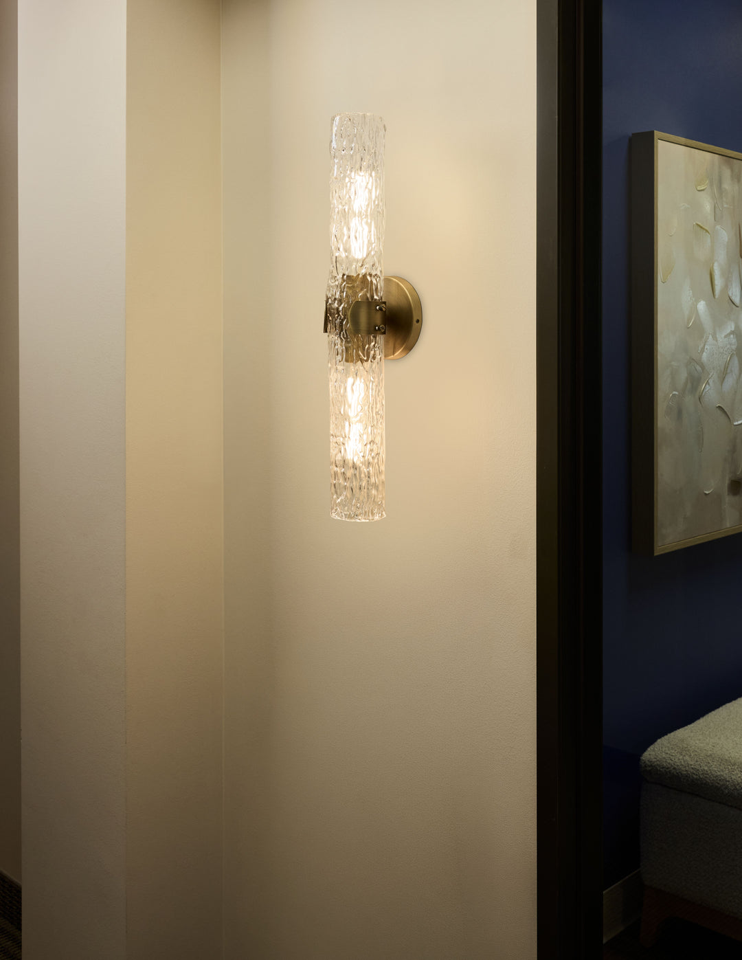 MERIAM 2-Light Sconce - Brushed Brass