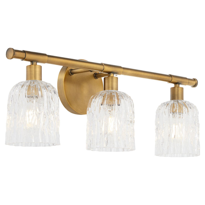 MERIAM 3-Light Vanity - Brushed Brass