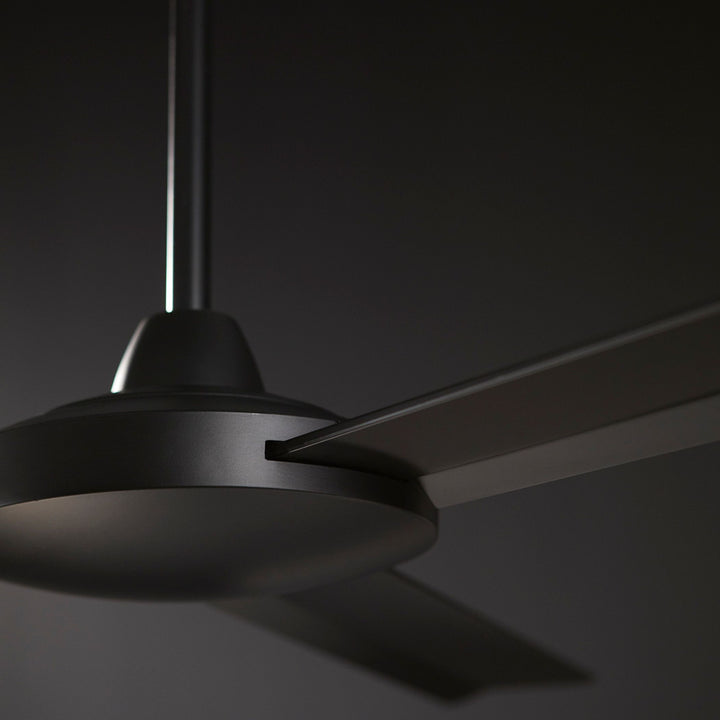 Aerovon 52-in  Matte Black  Ceiling Fan