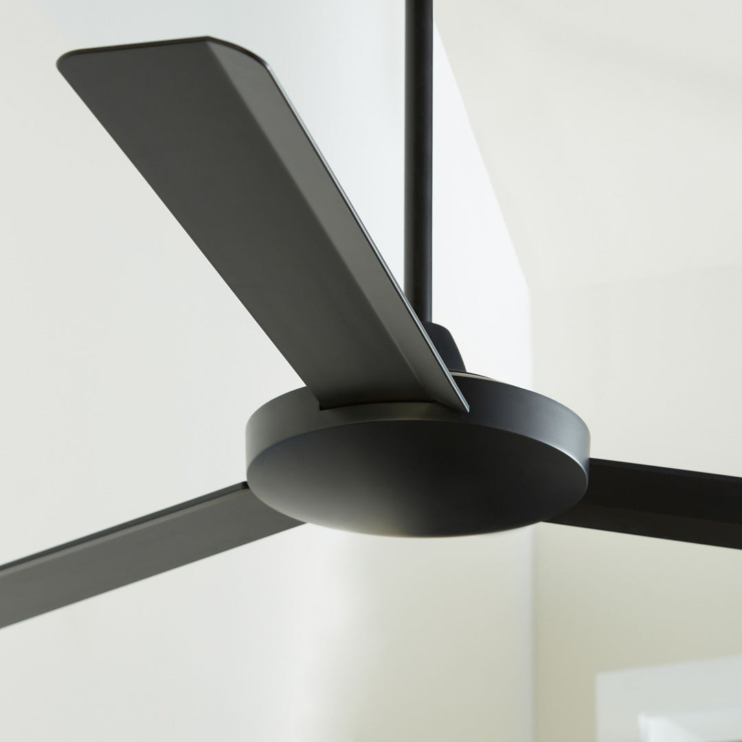 Aerovon 52-in  Matte Black  Ceiling Fan