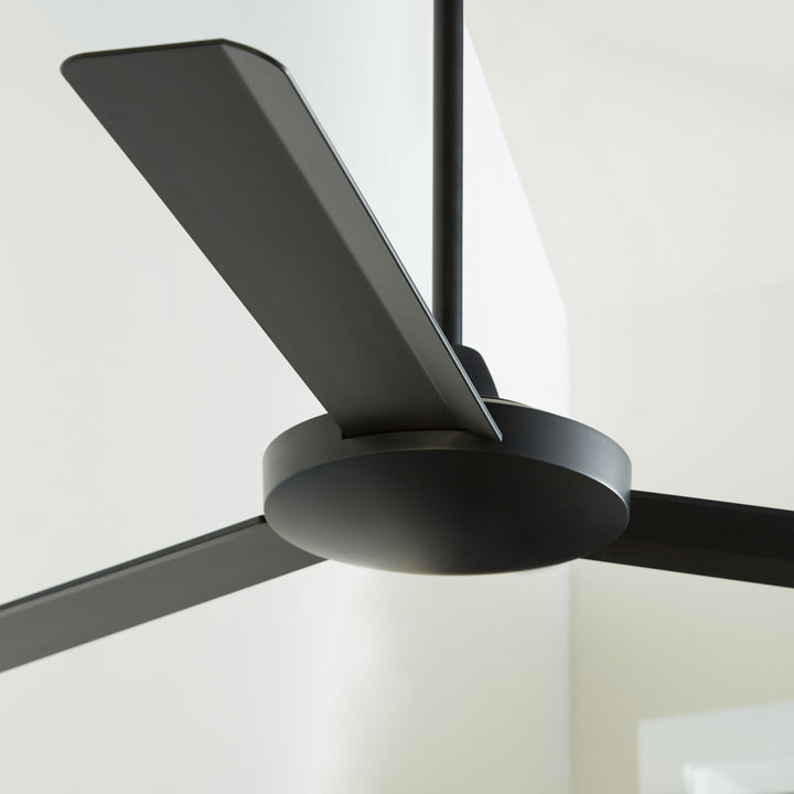 Aerovon 52-in  Matte Black  Ceiling Fan