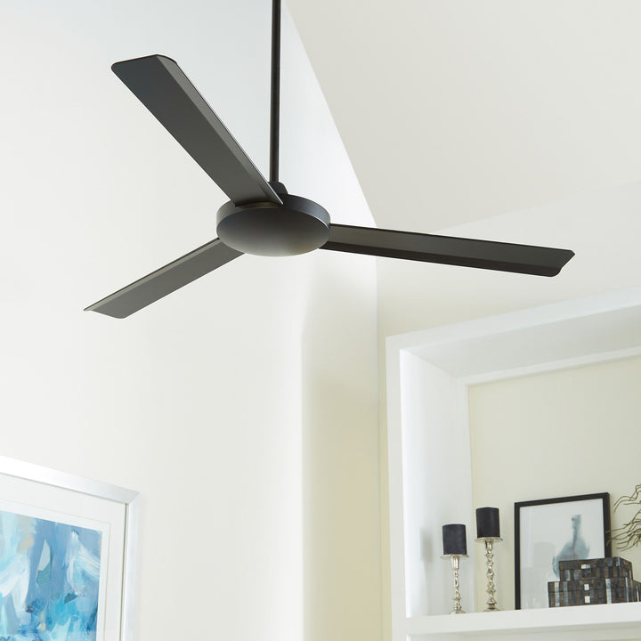 Aerovon 52-in  Matte Black  Ceiling Fan