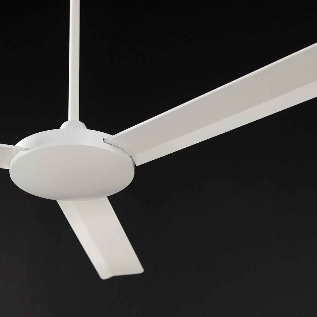 Aerovon 52-in 3 Blade Studio White Soft Contemporary Ceiling Fan