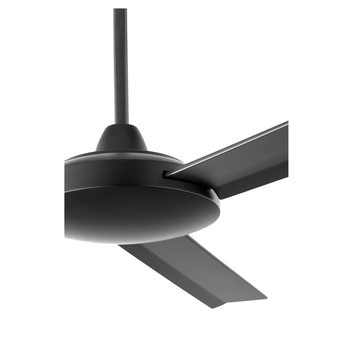 AEROVON 60" Matte Black Damp Ceiling Fan