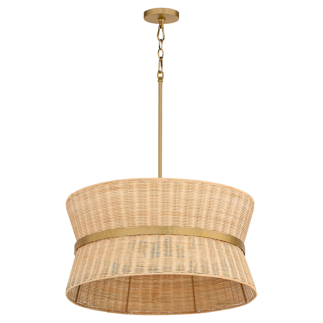 FAIRVIEW 4 Light Pendant - Brushed Brass