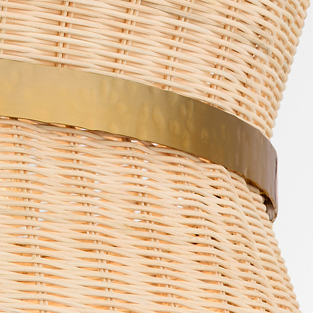 FAIRVIEW 4 Light Pendant - Brushed Brass