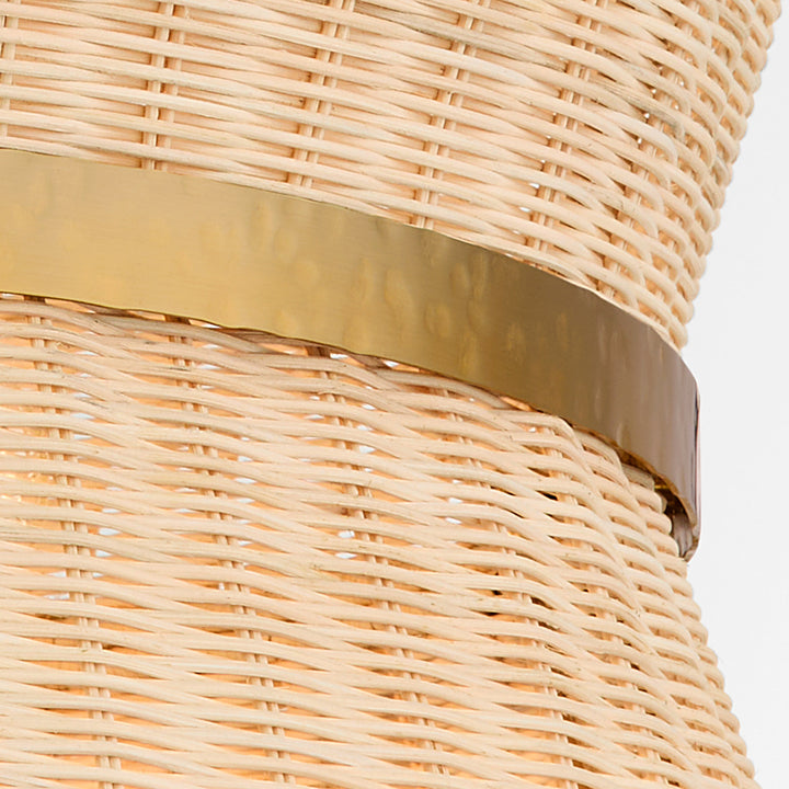 FAIRVIEW 4 Light Pendant - Brushed Brass