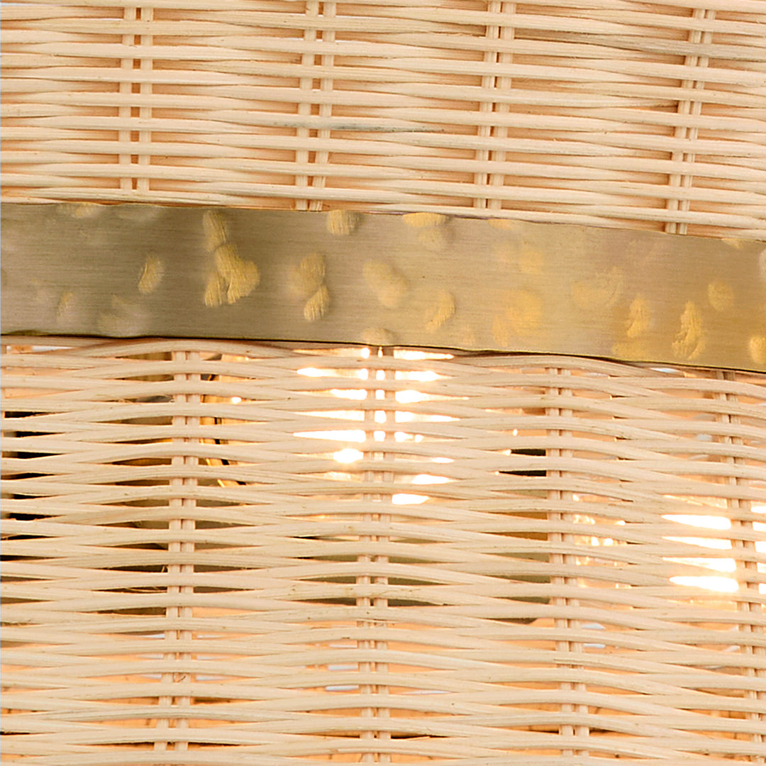 FAIRVIEW 4 Light Pendant - Brushed Brass