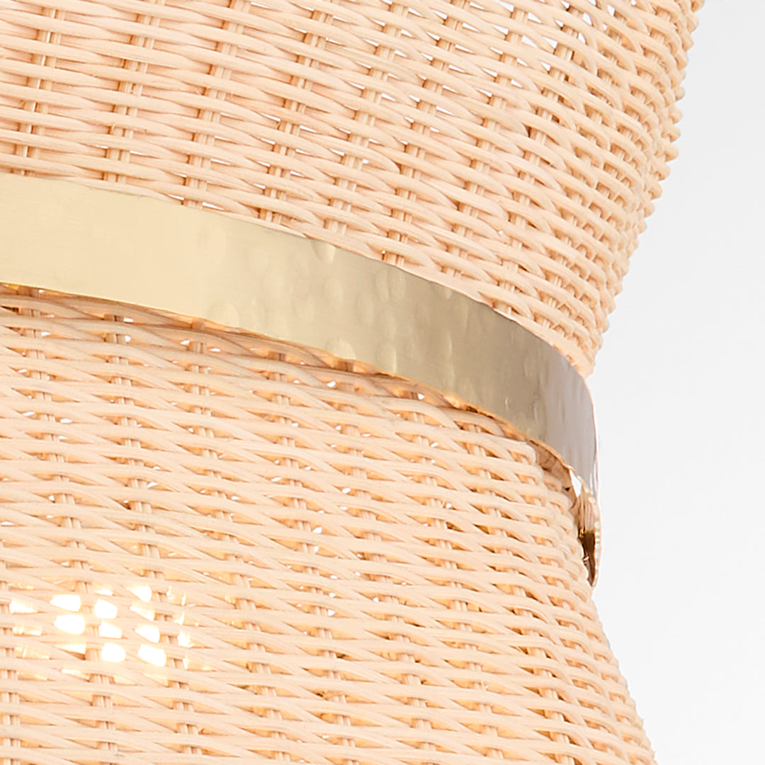 FAIRVIEW 8 Light Pendant - Brushed Brass