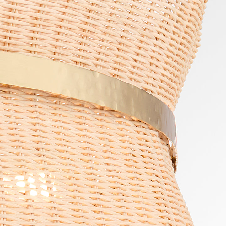 FAIRVIEW 8 Light Pendant - Brushed Brass