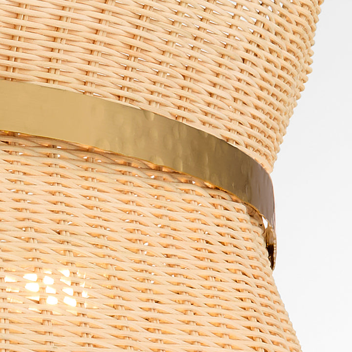 FAIRVIEW 8 Light Pendant - Brushed Brass