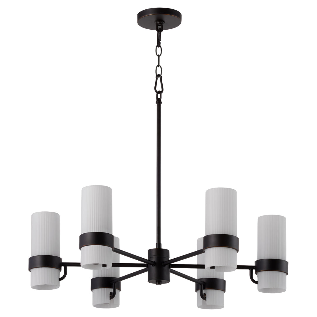Sojourn 6 Light Chandelier - Bronze