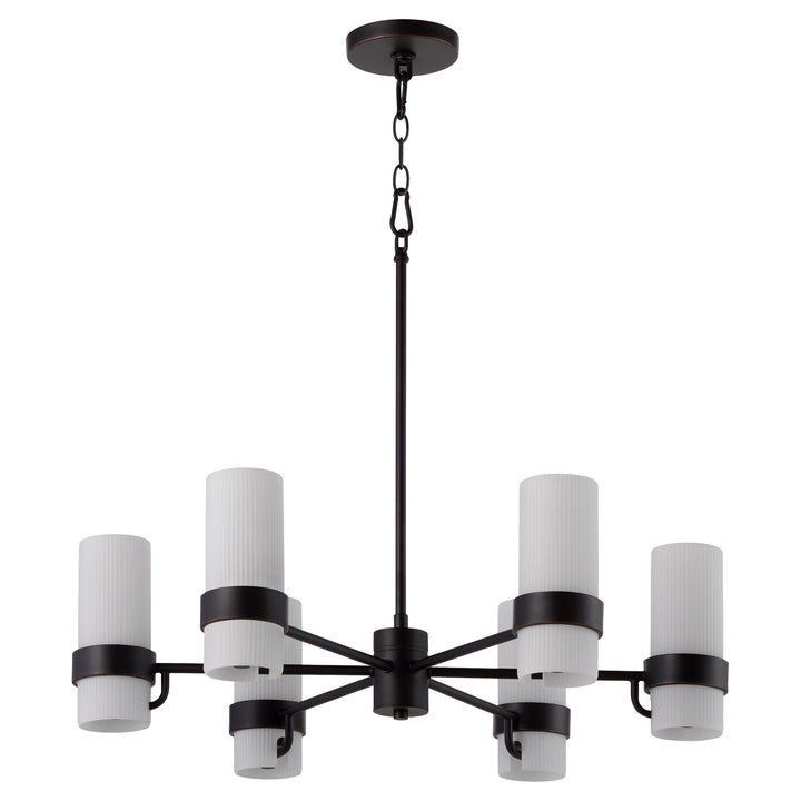 Sojourn 6 Light Chandelier - Bronze