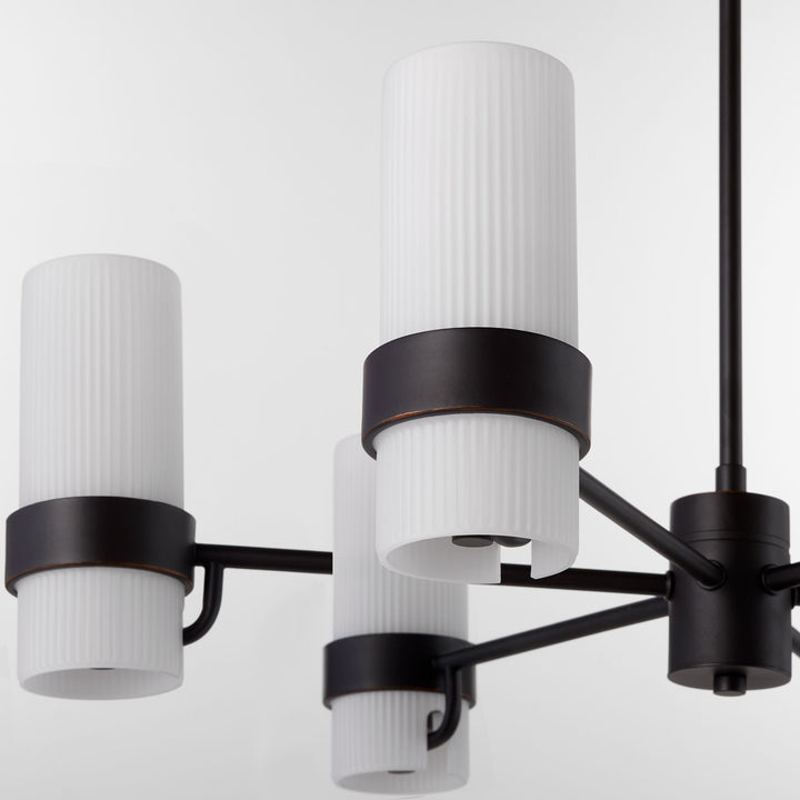 Sojourn 6 Light Chandelier - Bronze
