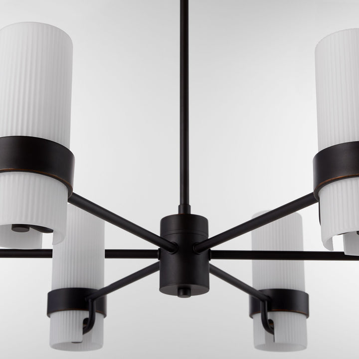 Sojourn 6 Light Chandelier - Bronze