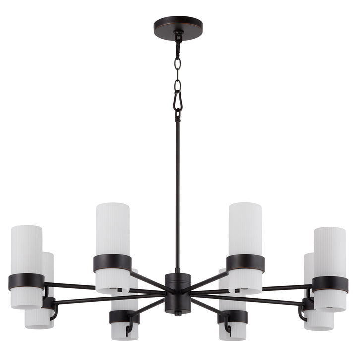 Sojourn 8 Light Chandelier - Bronze