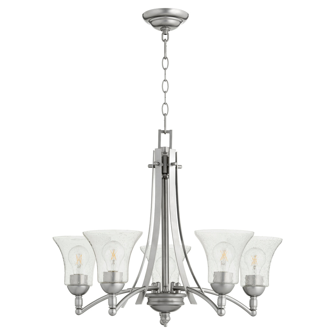 Aspen 5 Light Chandelier - Classic Nickel
