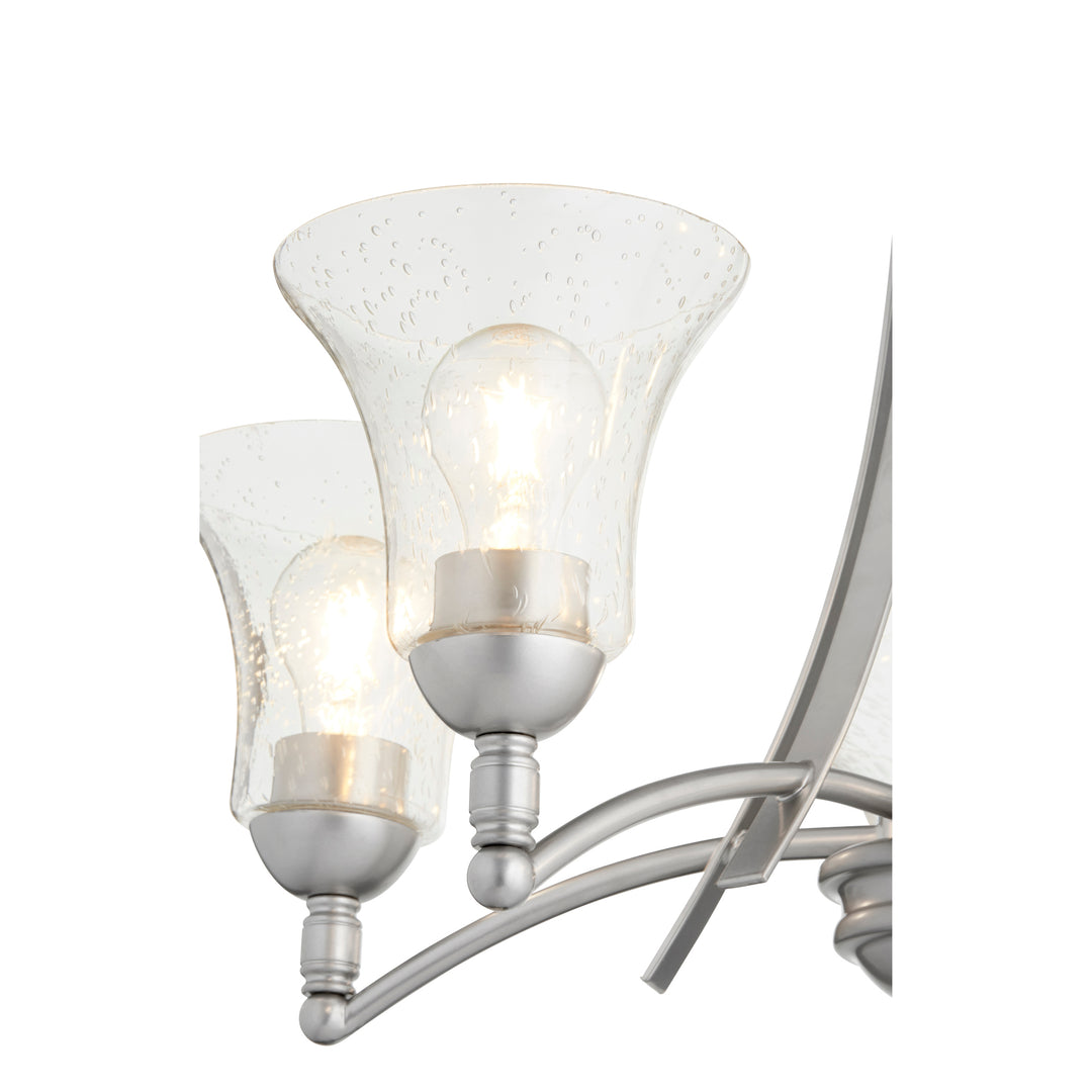 Aspen 5 Light Chandelier - Classic Nickel