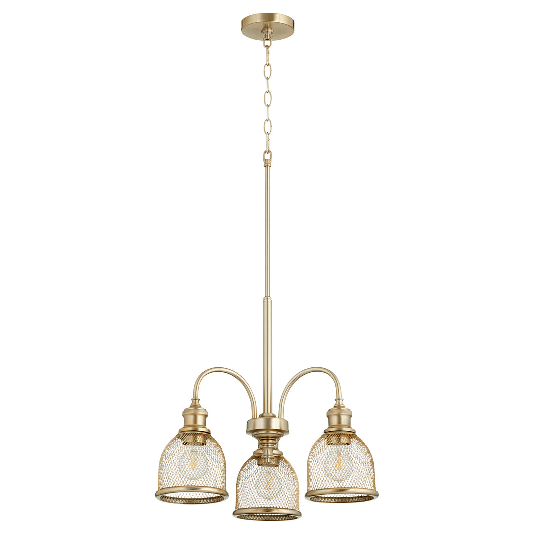 Omni 3 Light Convertible - Aged Brass
