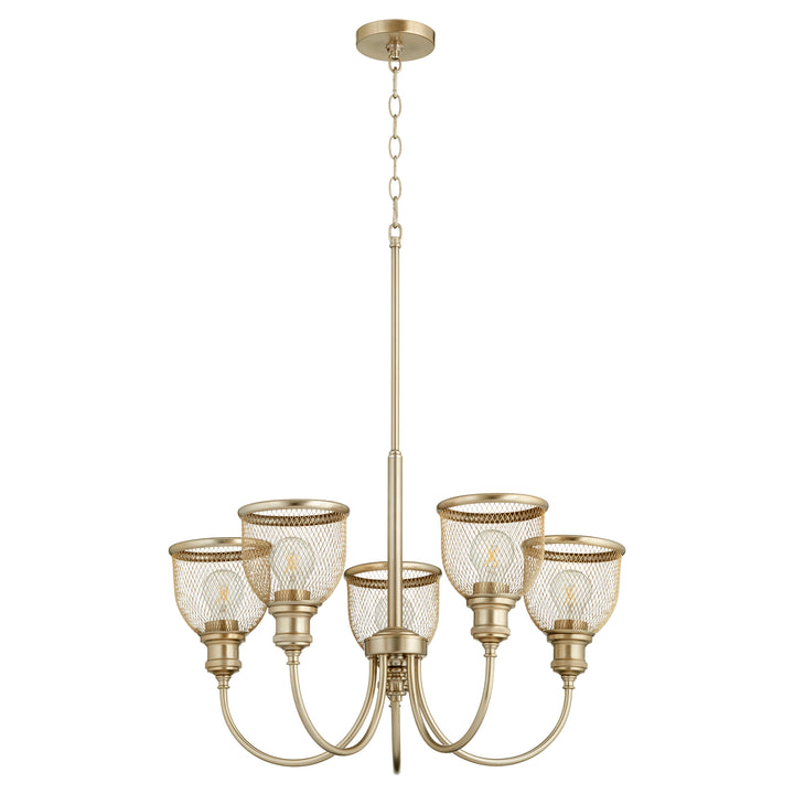 Omni 5 Light Convertible - Aged Brass