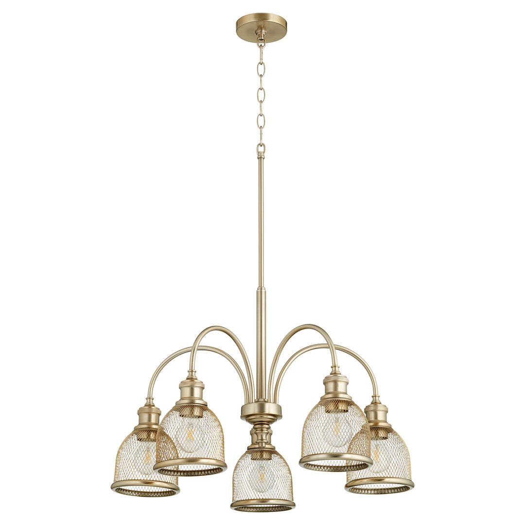 Omni 5 Light Convertible - Aged Brass