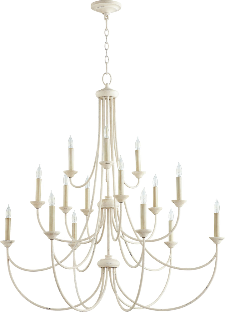 Brooks 15 Light  Persian White  Traditional Chandelier