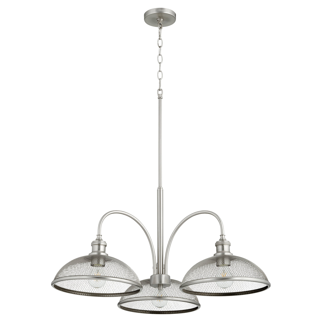 Omni 3 Light Nook - Satin Nickel