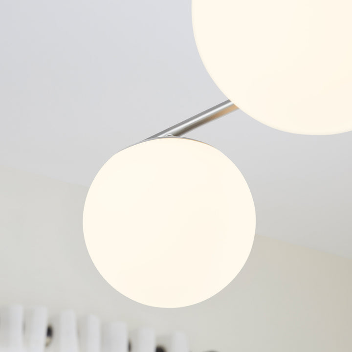 JASPER 3 Light Chandelier -  Satin Nickel