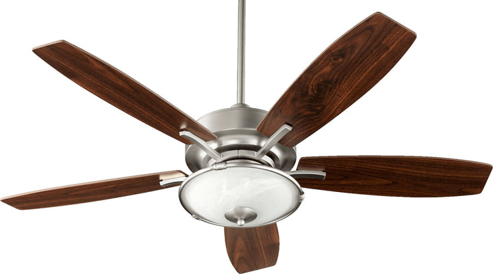 SOHO 52" Satin Nickel Soft Contemporary Ceiling Fan