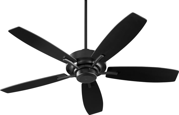 SOHO 52" Black Transitional Ceiling Fan - Textured Black