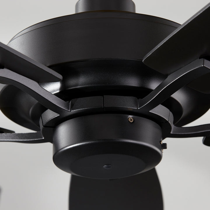 SOHO 52" Black Transitional Ceiling Fan - Textured Black