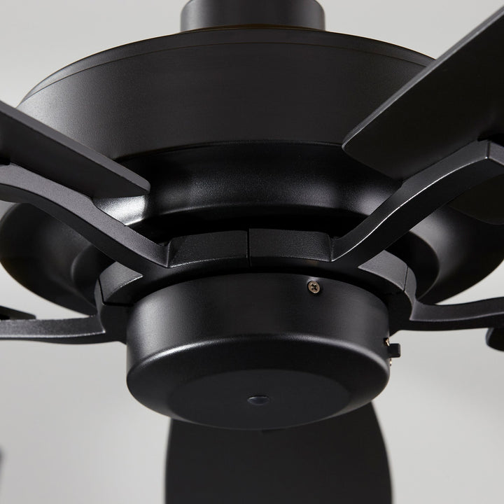 SOHO 52" Black Transitional Ceiling Fan - Textured Black