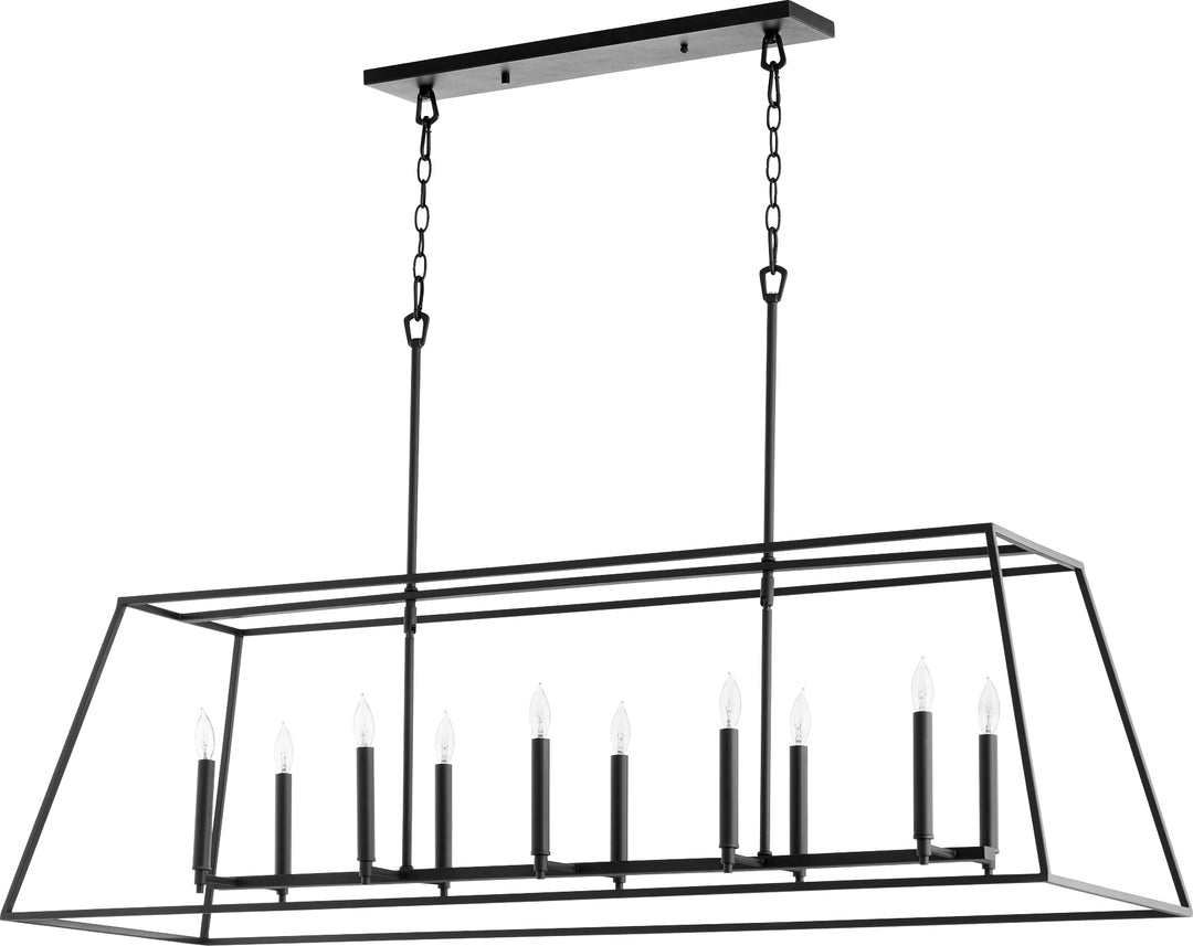 Gabriel Black Traditional Linear Pendant
