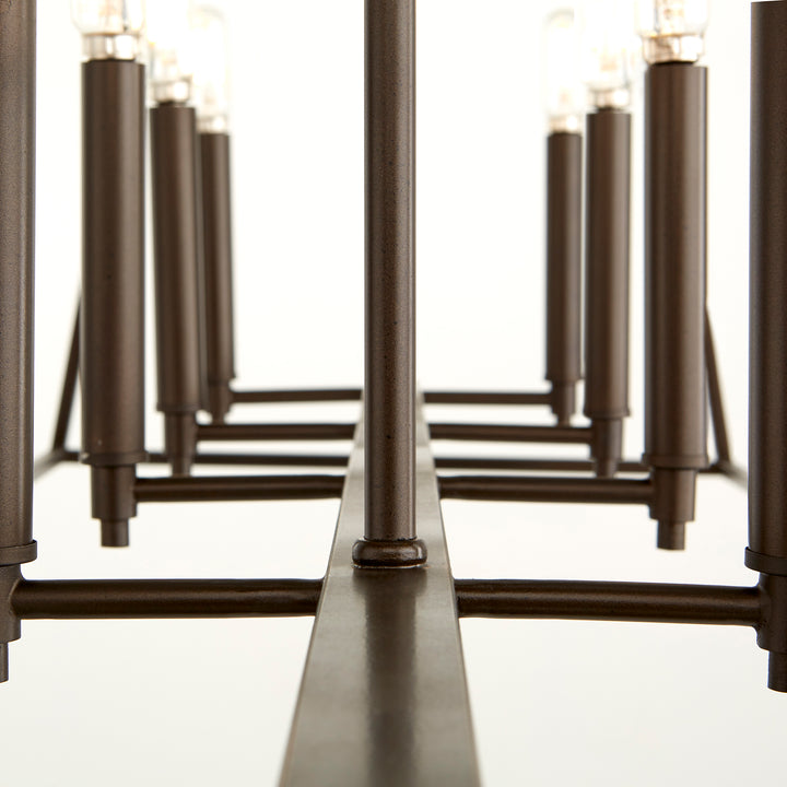 Gabriel 10 Light Linear - Oiled Bronze