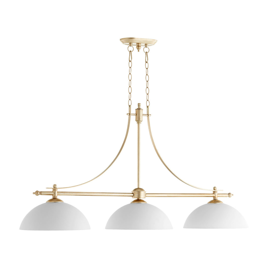 ASPEN 3 Light Island - Aged Silver Leaf