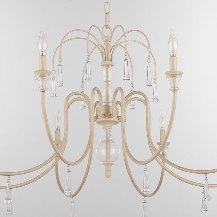 CLASICA 8-Light Linear - Washed Oak