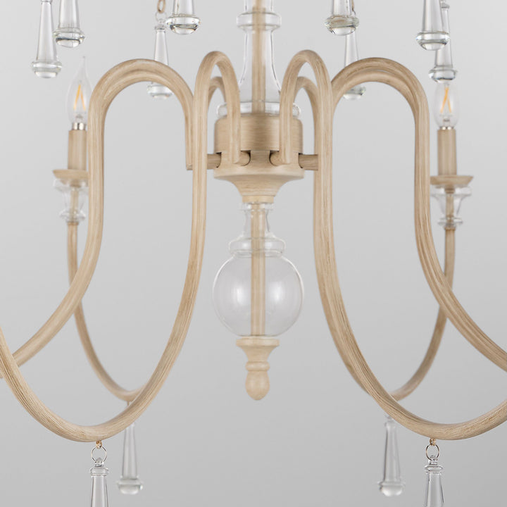 CLASICA 8-Light Linear - Washed Oak