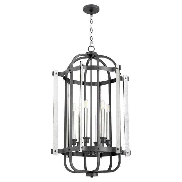 6 Light Entry  - Black