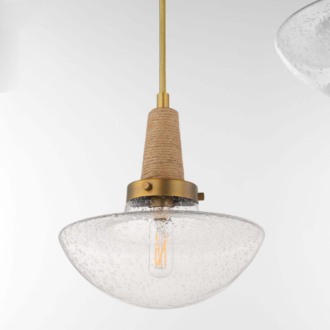 STOCKPORT 3-Light Pendant - Brushed Brass